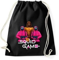 printfashion Squid game - Nyerd meg az életed art 12 - Sportzsák, Tornazsák - Fekete (5586577)