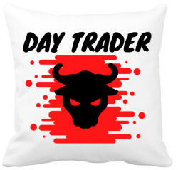 printfashion day trader - Párnahuzat, Díszpárnahuzat - Fehér (2561902)