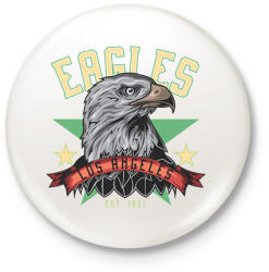 printfashion Sas 03 - Los Angeles Eagles - Kitűző, hűtőmágnes - Fehér (4948896)