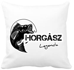printfashion Horgász legenda - Párnahuzat, Díszpárnahuzat - Fehér (5993185)