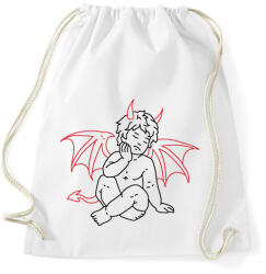 printfashion red&black 2 - Sportzsák, Tornazsák - Fehér (16288345)