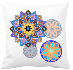 printfashion Mandala7 - Párnahuzat, Díszpárnahuzat - Fehér (1539844)