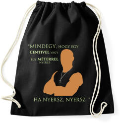 printfashion Dominic Toretto - Sportzsák, Tornazsák - Fekete (1907345)