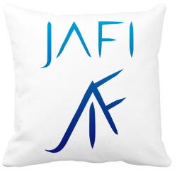 printfashion kék jafi - Párnahuzat, Díszpárnahuzat - Fehér (13383517)