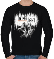 printfashion DYING LIGHT - Férfi pulóver - Fekete (1910121)