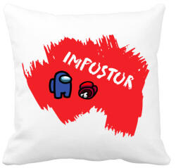 printfashion Impostor - Among us - Párnahuzat, Díszpárnahuzat - Fehér (4065475)
