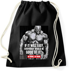 printfashion Do more, Be more - Sportzsák, Tornazsák - Fekete (14765672)