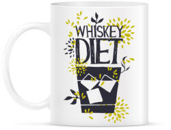 printfashion Whiskey diéta - Bögre - Fehér (5650691)