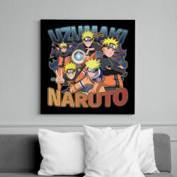 printfashion Uzumaki Naruto - Vászonkép - Fekete (14161138)