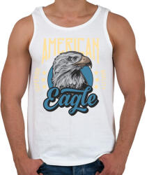 printfashion Sas 01 - American Eagle - Férfi atléta - Fehér (4947834)