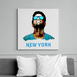 printfashion NEW YORK2 - Vászonkép - Fehér (6627081)