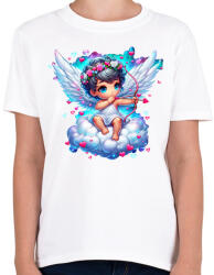 printfashion Cuki Cupido - Gyerek póló - Fehér (15548104)