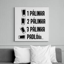 printfashion Pálinka padló - Vászonkép - Fehér (13710855)