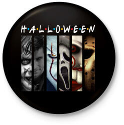 printfashion Halloween - A legjobbak - Kitűző, hűtőmágnes - Fekete (5540469)