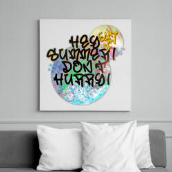 printfashion Summer feeling - Vászonkép - Fehér (6632797)