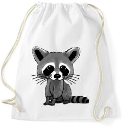 printfashion Cuki mosómedve - Sportzsák, Tornazsák - Fehér (1513022)