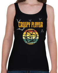 printfashion Creepy player - Női atléta - Fekete (5434756)