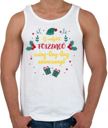 printfashion Weöres Sándor - Száncsengő - Férfi atléta - Fehér (10206906)