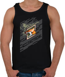 printfashion Fox Special - Férfi atléta - Fekete (862558)