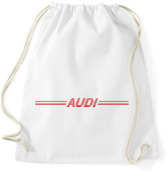 printfashion AUDI - Sportzsák, Tornazsák - Fehér (2092503)