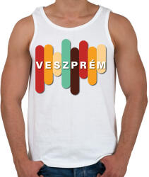 printfashion Veszprém - Színes - Férfi atléta - Fehér (7138227)