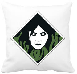 printfashion Apex Legends Wraith Jelvény (Badge) - Párnahuzat, Díszpárnahuzat - Fehér (1308007)