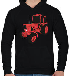printfashion Mtz - Férfi kapucnis pulóver - Fekete (5668060)