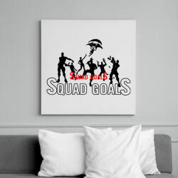printfashion Squad Goals - Vászonkép - Fehér (6624766)