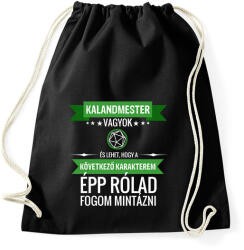 printfashion A következő karakterem te leszel (KM) - Sportzsák, Tornazsák - Fekete (2681602)