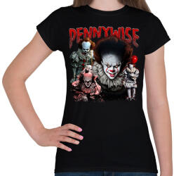 printfashion Pennywise - Női póló - Fekete (14209417)