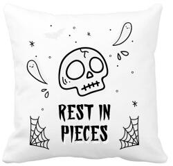 printfashion REST IN PIECES - Párnahuzat, Díszpárnahuzat - Fehér (9536089)