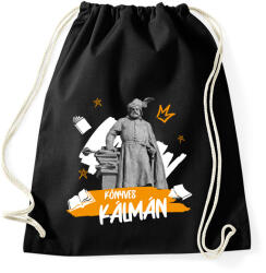 printfashion Könyves Kálmán - Sportzsák, Tornazsák - Fekete (9942895)