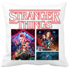 printfashion Stranger things - Párnahuzat, Díszpárnahuzat - Fehér (13663956)