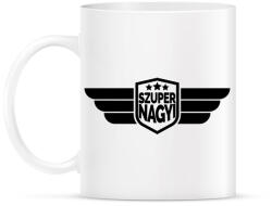 printfashion Szuper Nagyi - Bögre - Fehér (2140417)