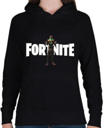 printfashion Khaby Fortnite - Női kapucnis pulóver - Fekete (14220066)
