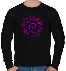 printfashion Zerg - Férfi pulóver - Fekete (1757921)