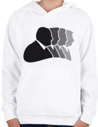 printfashion Sopranos - Gyerek kapucnis pulóver - Fehér (2767686)