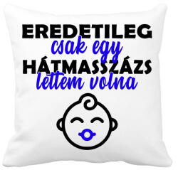 printfashion Eredetileg csak egy. . . - Párnahuzat, Díszpárnahuzat - Fehér (4854814)