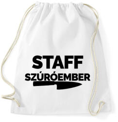 printfashion Szúróember Staff - Sportzsák, Tornazsák - Fehér (2152203)