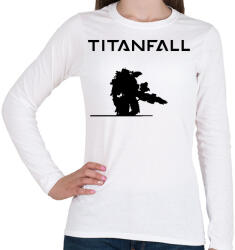 printfashion Titanfall - Női hosszú ujjú póló - Fehér (1934035)