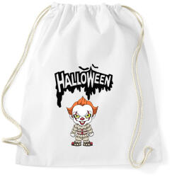 printfashion Halloween Pennywise - Sportzsák, Tornazsák - Fehér (1836512)