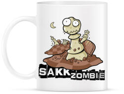 printfashion Sakk Zombie - Bögre - Fehér (4922256)