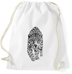 printfashion leopárd - Sportzsák, Tornazsák - Fehér (7469664)