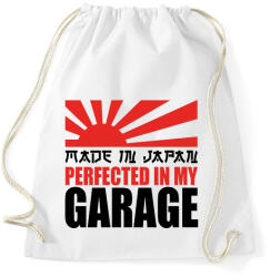 printfashion In my garage - Drift car - Sportzsák, Tornazsák - Fehér (12904614)