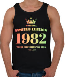 printfashion 1982 - Férfi atléta - Fekete (4464997)