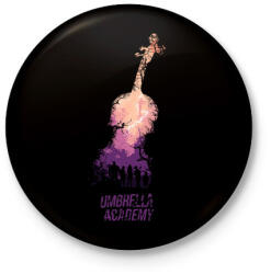 printfashion Umbrella Academy - Kitűző, hűtőmágnes - Fekete (4283132)