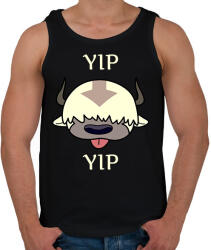 printfashion Yip yip Appa - Férfi atléta - Fekete (15841194)