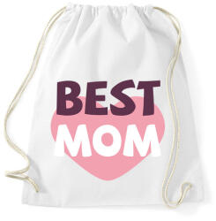 printfashion Legjobb Anya - Sportzsák, Tornazsák - Fehér (402788)