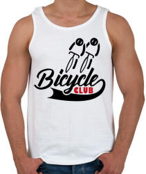 printfashion Bicycle club - Férfi atléta - Fehér (16399088)