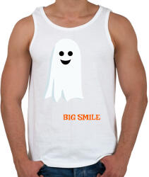 printfashion Nagy mosoly. . . - Férfi atléta - Fehér (14454223)